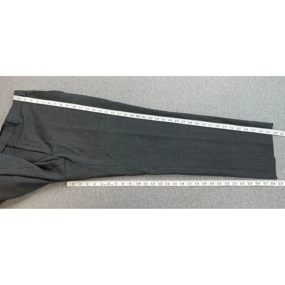 Lauren Ralph Lauren Suit Mens 46L Hopsack Wool Blend Pants 38x29 - 2 Pcs